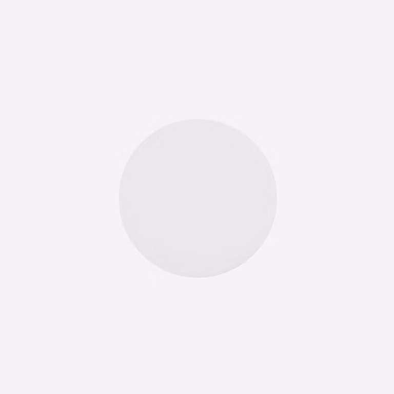 Lampada da soffitto a LED bianca, realizzata in acrilico, con potenza di 24W, flusso luminoso di 2100 lumen, temperatura di colore di 4000K e diametro di 38 cm