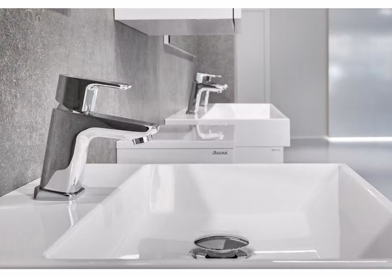 Piletta di scarico per lavabo Ravak ClickClak, cromata