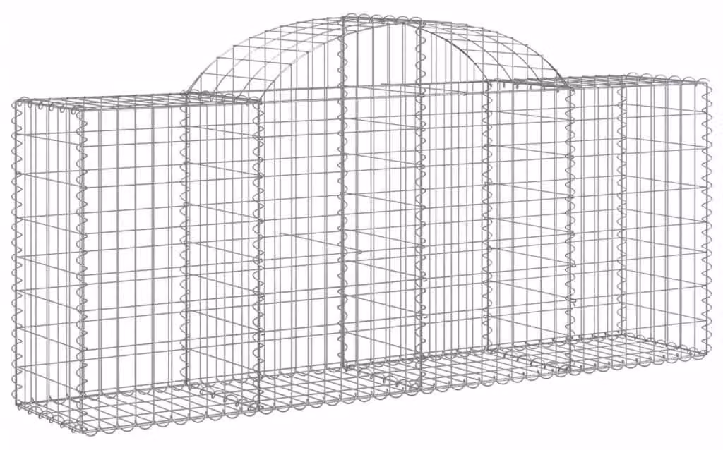 Schanskorf a volta - 100x50x80/100 cm - Ferro zincato
