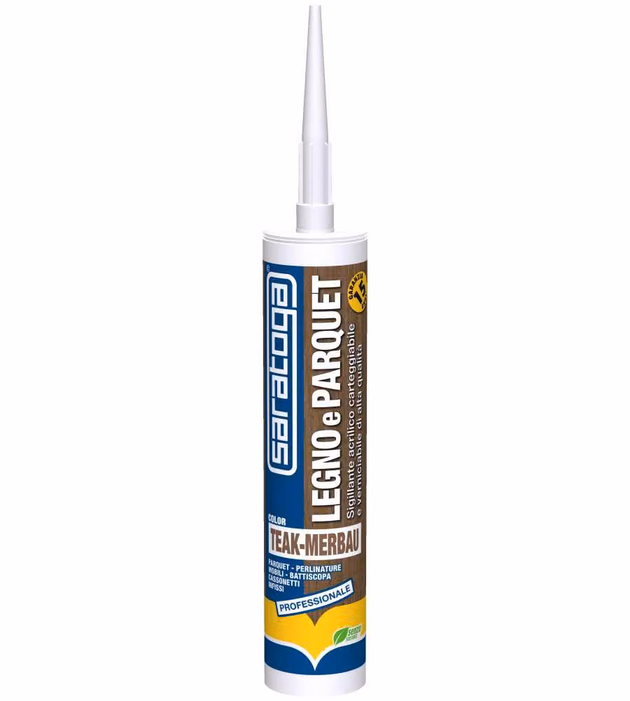 Sigillante Acrilico Legno Parquet Teak-Merbau 310 ml