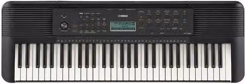 Tastiera MIDI Yamaha PSR-E283 con 61 tasti, nero e bianco – 1