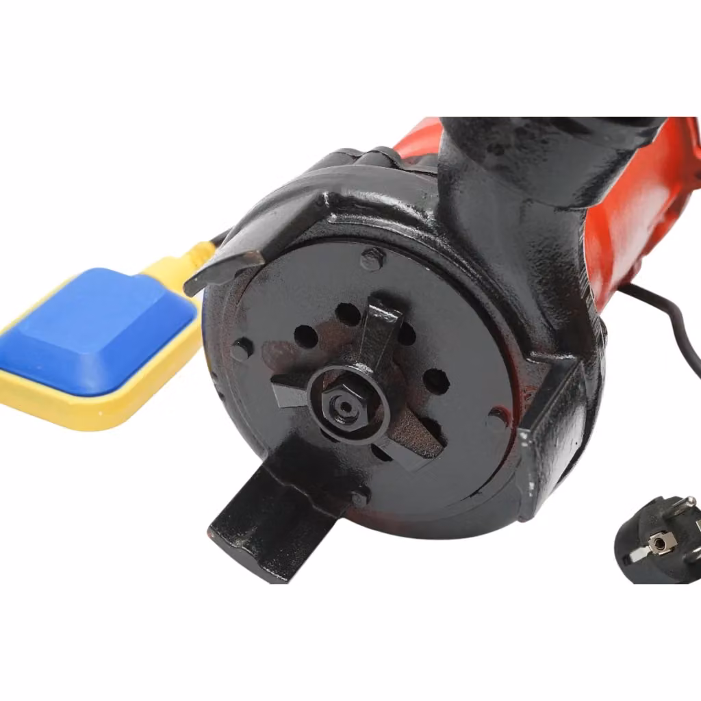 Pompa sommersa per acque sporche con trituratore e galleggiante Breckner Germany, 2600W, 220V, prevalenza H: 12 m, portata 333 l/min, colore rosso – 2