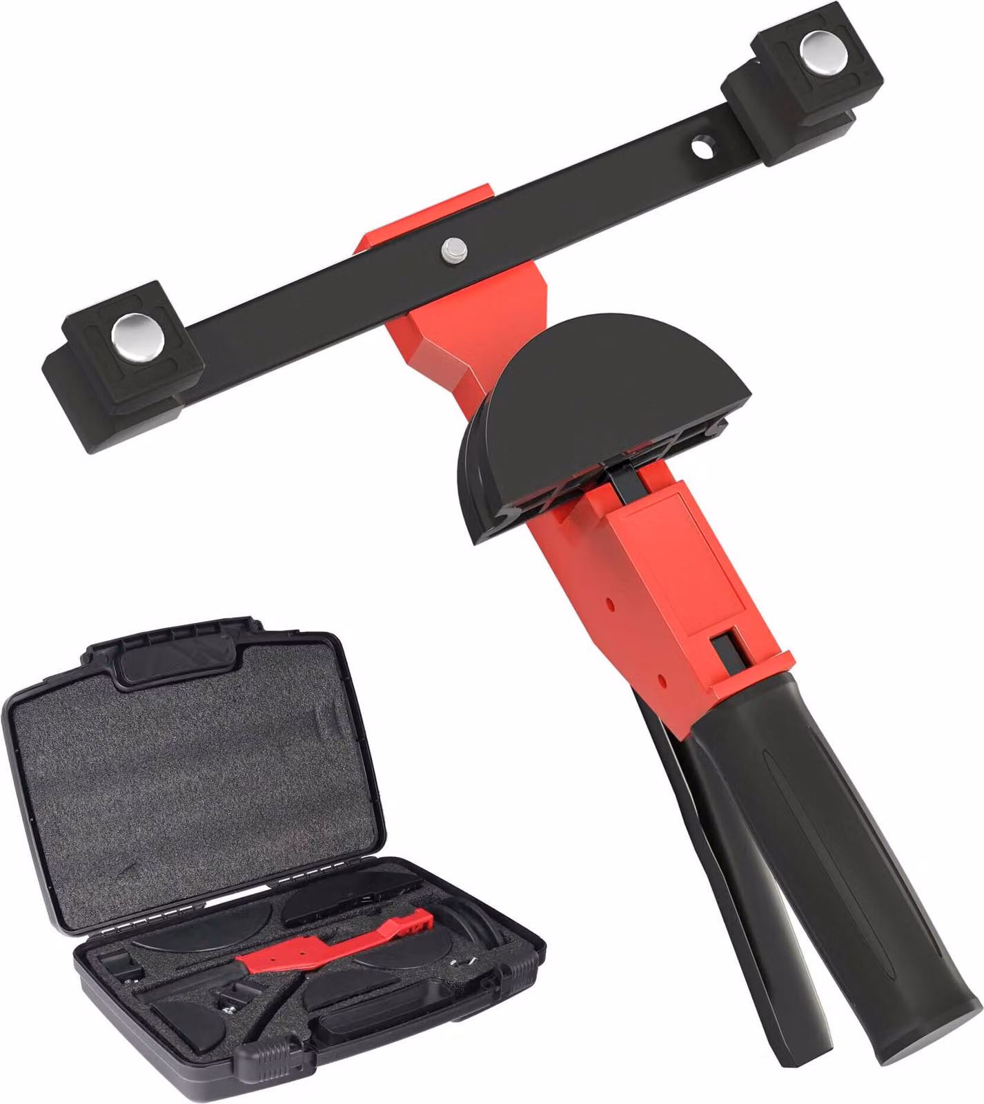 Curvatubi manuale Wiltec, per tubi di diametro 14-32 mm e raggio di curvatura fino a 90°, curvatubi manuale per tubi in alluminio, rame e plastica, piegatubi