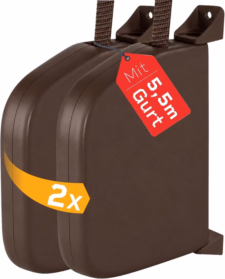 Avvolgitore per tende avvolgibili, 5,5 metri, 2 pezzi, per cinghie da 14 mm, rotazione a 180 gradi, in plastica, per finestre
