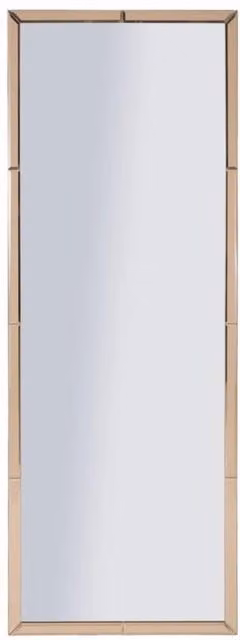 Specchio da parete rettangolare Berlino Vikasa Home con cornice rosa L: 49 cm, H: 143,5 cm