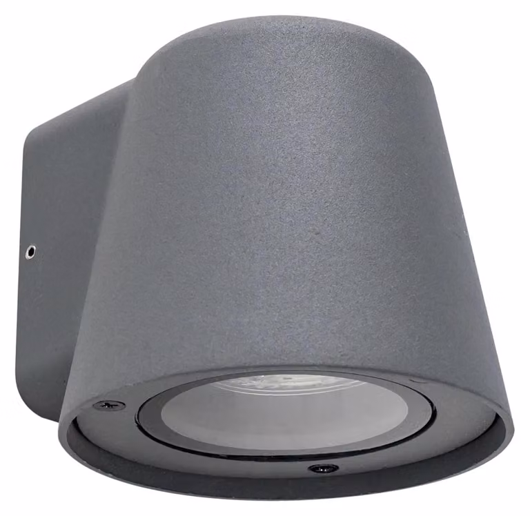 Lampada da esterno Kegel per lampadina GU10, colore nero, confezione da 1 pezzo