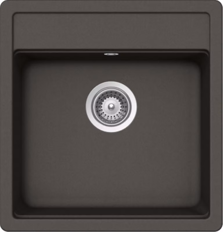 Lavello da incasso Schock Nemo N-100S U Asphalt - lavello sottopiano