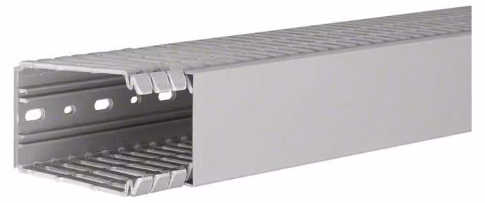 2 Metri Parte superiore/fondo 100x60mm - Sistema di canali per scanalature 100x60mm BA7 100060 gr