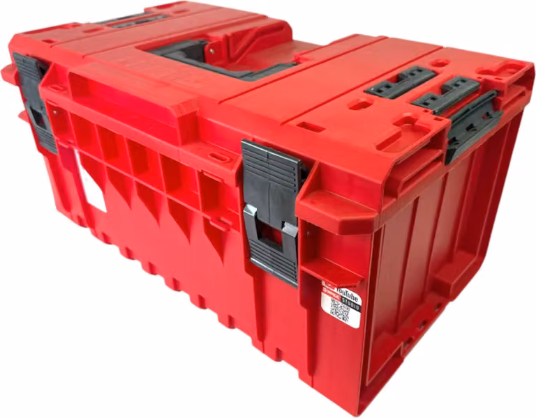 Qbrick System ONE 350 Vario RED ULTRA HD Custom Valigetta portautensili Organizer modulare 585 x 385 x 320 mm 38 l impilabile IP66 - versione precedente