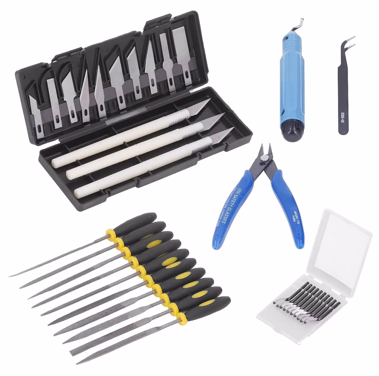 Kit di strumenti per stampante 3D, utensile per rimuovere le bave, set professionale di strumenti per la stampa 3D