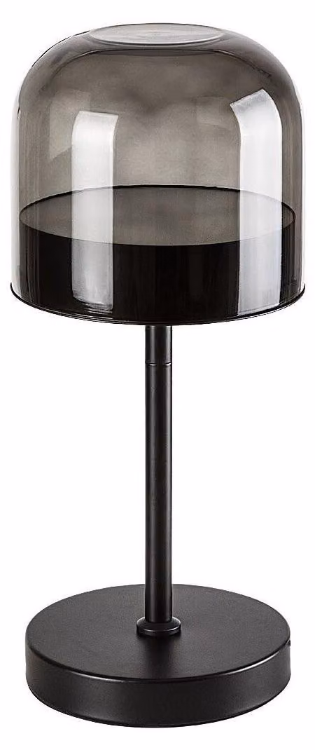 Rabalux 74037 Lampade da tavolo Xelira LED 13 metallo vetro nero