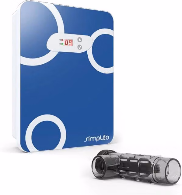 Sterilizzatore a sale Simpleo Lx 35 BSVILLAGE per piscine fino a 175 m3, colore blu