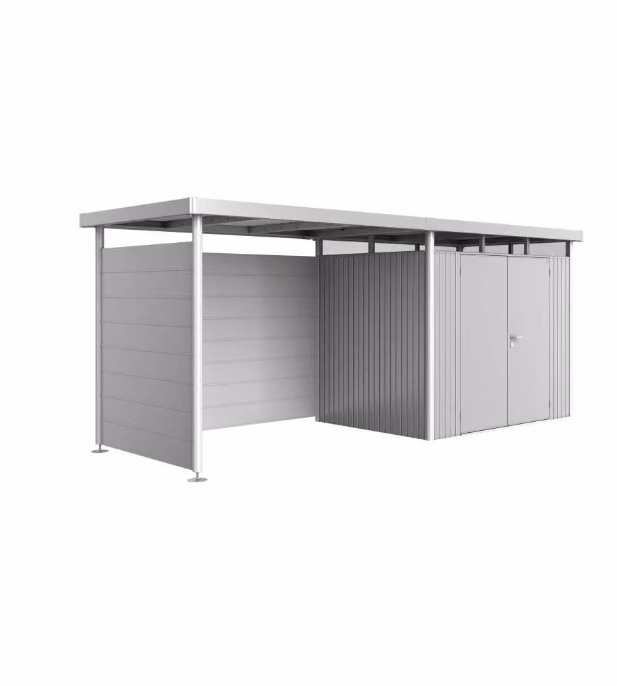Parete posteriore per tetto laterale casetta HighLine H2-H5 argento metallizzato