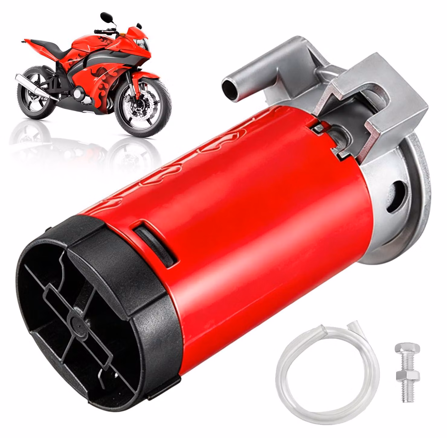 Compressore d'aria da 12 V per clacson ad aria, 180 W