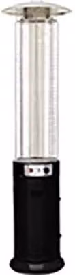 Stufa Gas GPL Round Patio con Ruote Domus Nero Kw 5 x 11 H.cm 180