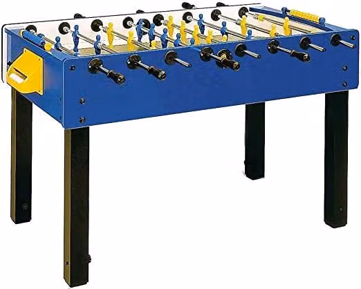 Calcio Balilla Garlando G-100 con Aste Uscenti Blu