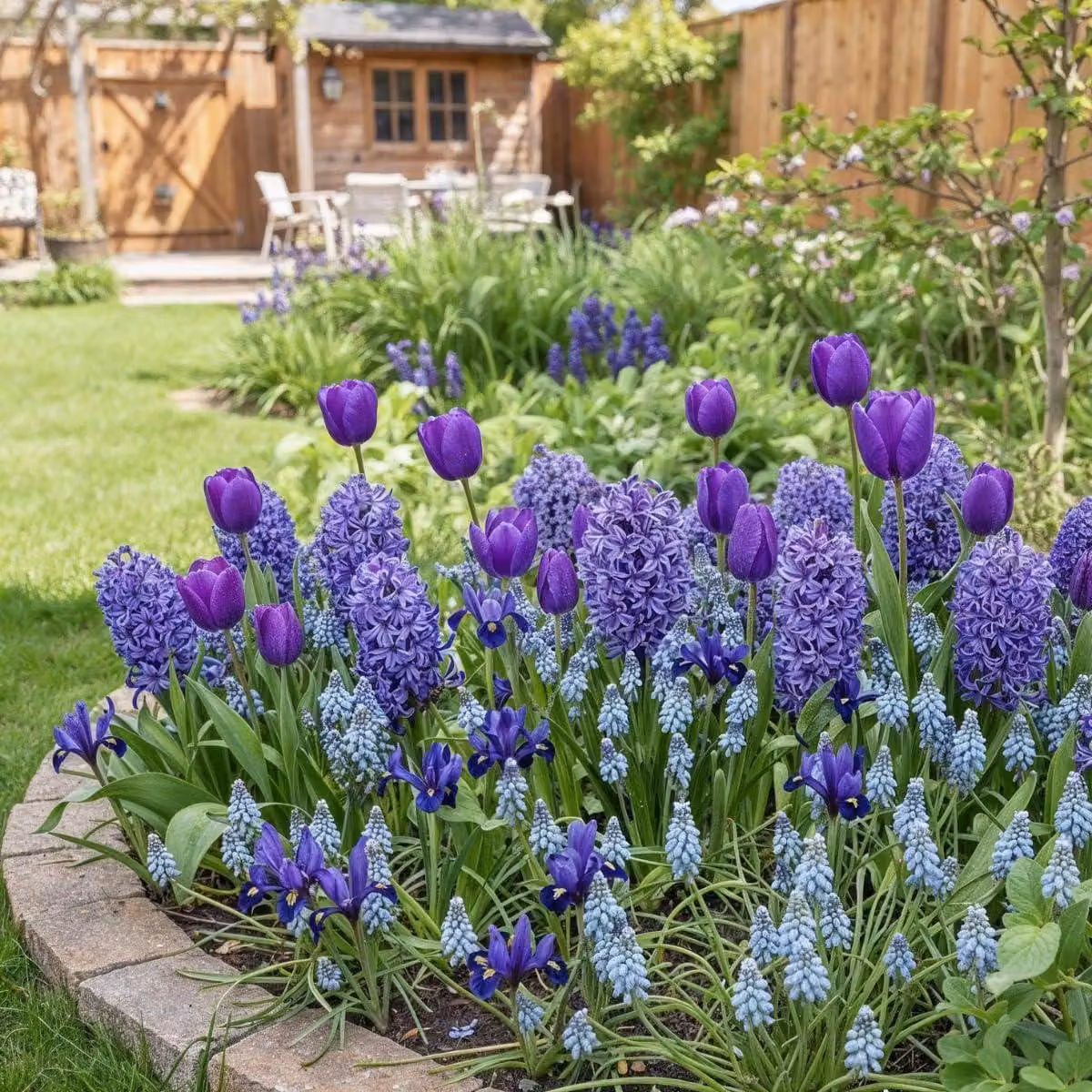 Bulbi da fiore primaverili per fiori selvatici - 25 bulbi perenni, resistenti al freddo - Collezione di piante da fiore primaverili - Piante vere provenienti dall'Olanda - adatte per giardino, vasi e balcone (non semi, non artificiali)