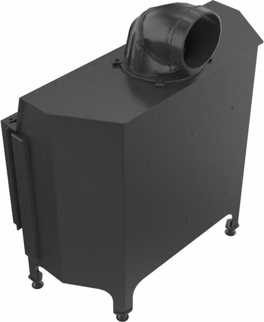 Inserto camino intelligente in acciaio KRATKI NADIA 14 kW Ø 200 MSK