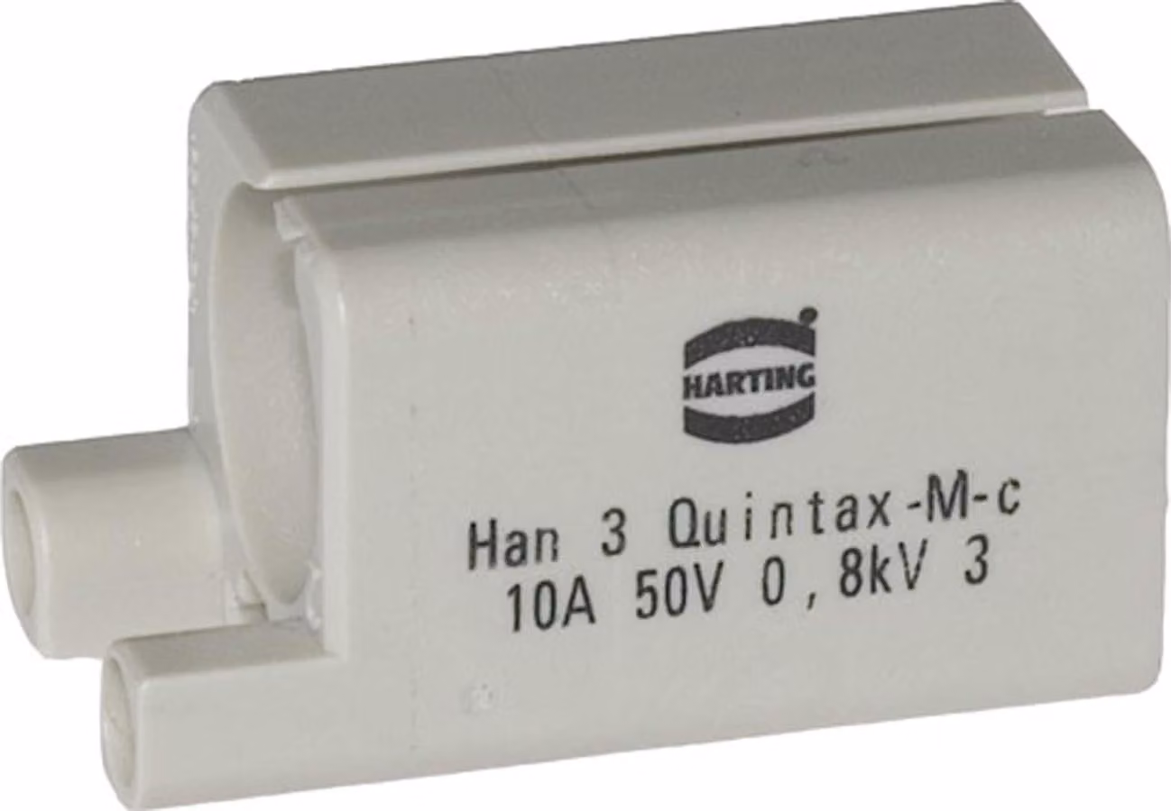 Supporto HARTING per inserto a pin Quintax (M) Connettore a crimpare Sezione 0,14 mm² - 2,5 mm² - 1 pezzo