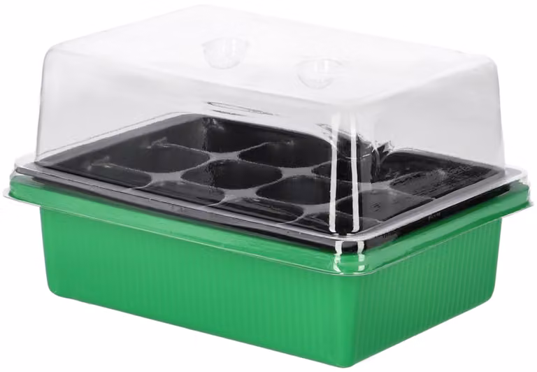 KOTARBAU® Vassoio di semina con 12 vaschette per la germinazione dei semi
