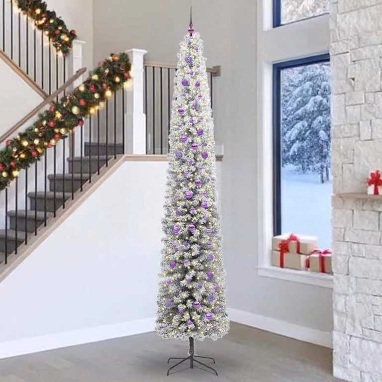 Maison Exclusive - Albero di Natale artificiale con 300 LED e supporto, verde, 300 cm