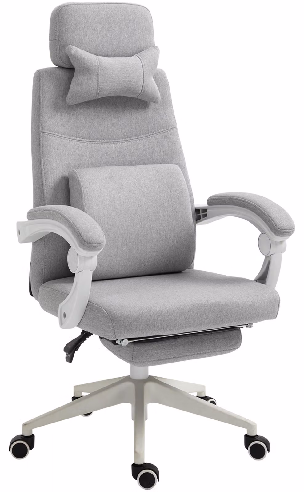 Vinsetto Sedia da ufficio Sedia da gaming Ergonomica Poliestere Schiuma Plastica