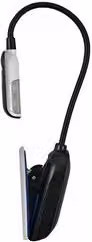 Torcia elettrica da lettura con clip Varta LED 9 lm Nero