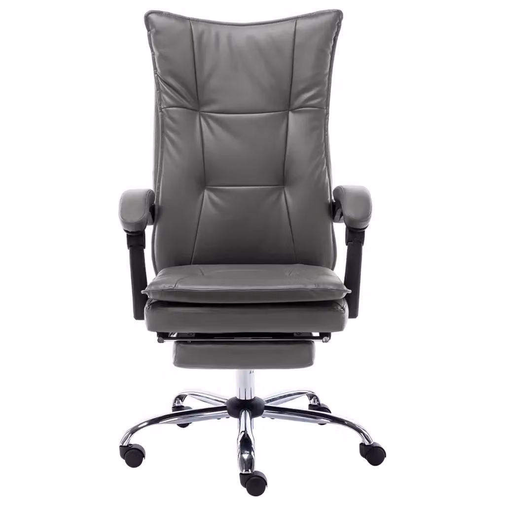 Sedia da Gaming e Ufficio Design In in Similpelle Antracite con Poggiatesta e Braccioli – 2
