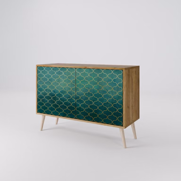 Cassettiera Spacerebels a 2 ante - credenza cassettiera - credenza alta - mobile guardaroba - soggiorno camera da letto - 57,5×111×42 (HxLxP)