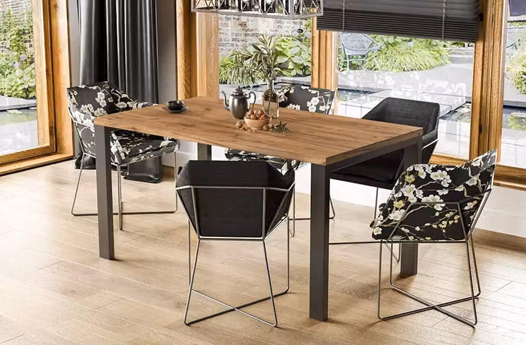 Tavolo pieghevole GARANT 80(170)x80 rovere oro artigianato