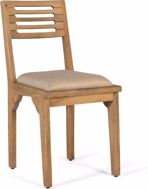Set di due sedie in legno massello di mango
