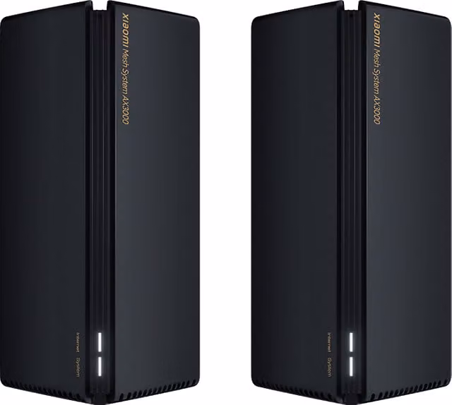 Xiaomi Mesh System AX3000 Dual Band Wi-Fi 6 Nero (2-pack)