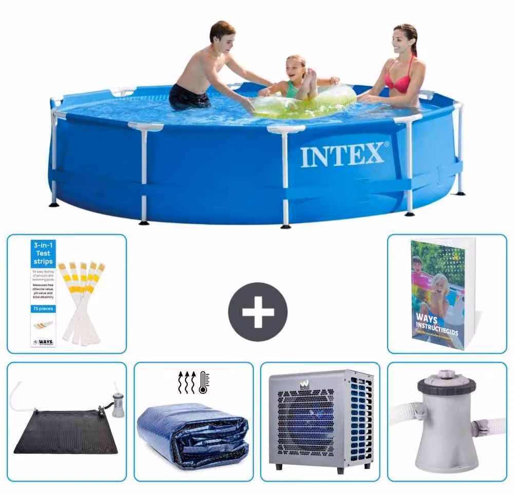 Piscina autoportante rettangolare - 305x76 cm - composta da 5 parti - modello S42