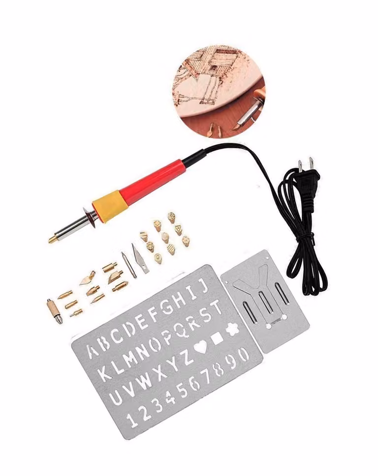 Set per incisione, set per marcatura (stufa a legna), 30 Watt