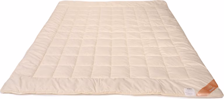 Piumino 155x200, 1500 g, 100% cotone, copriletto invernale in piuma, copriletto anallergico