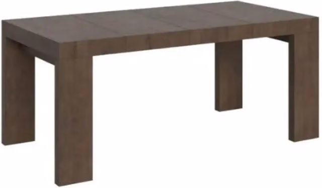 Tavolo allungabile Roxell Premium rettangolare in legno color noce L: 90-246 cm, P: 90 cm