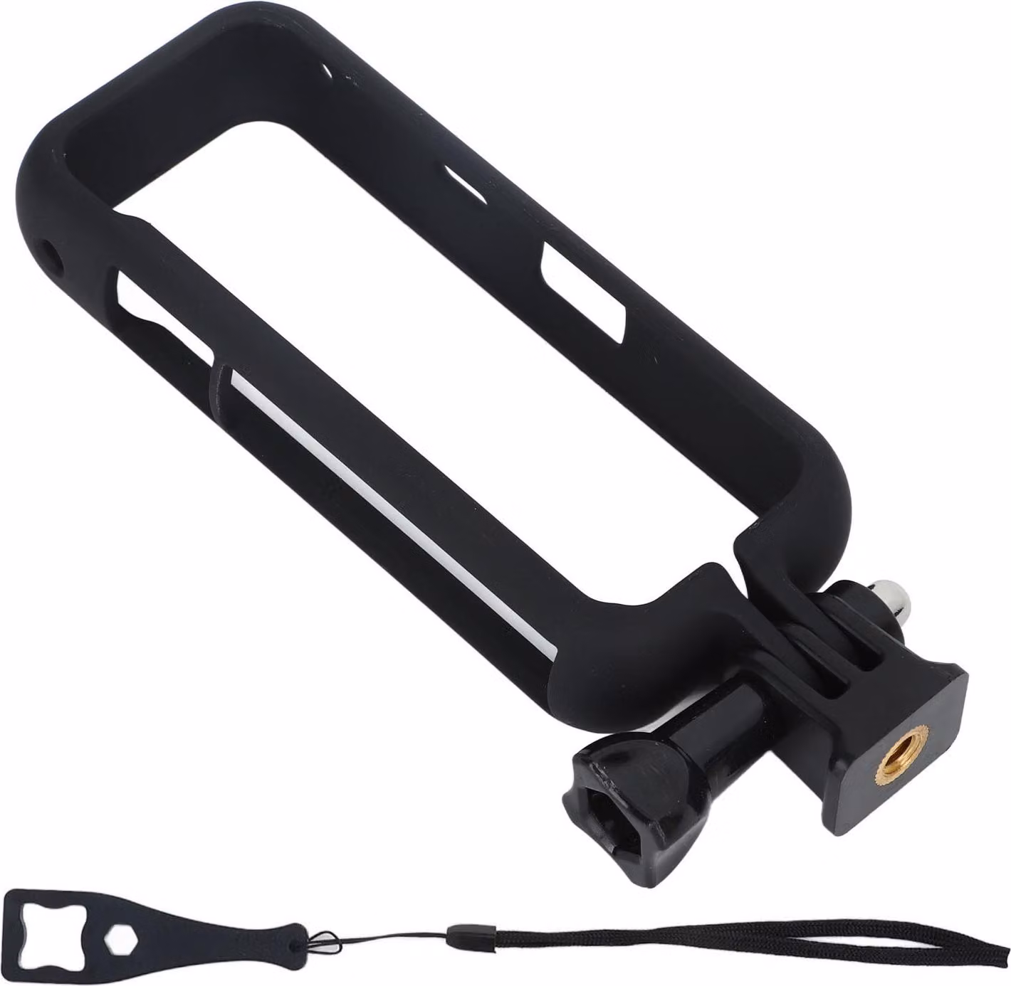 Telaio di protezione per la videocamera panoramica Insta360 One x2 Copertura in ABS con vite di adattamento per il montaggio