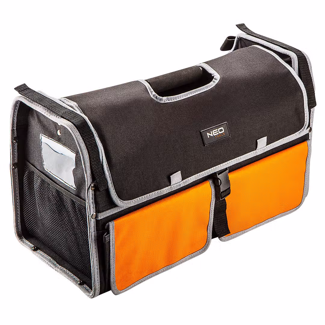 NEO TOOLS Borsa porta attrezzi - Borsa porta attrezzi professionale - Borsa porta attrezzi per appassionati di bricolage e hobbisti - Dimensioni 20" 51 x 30 x 24 cm
