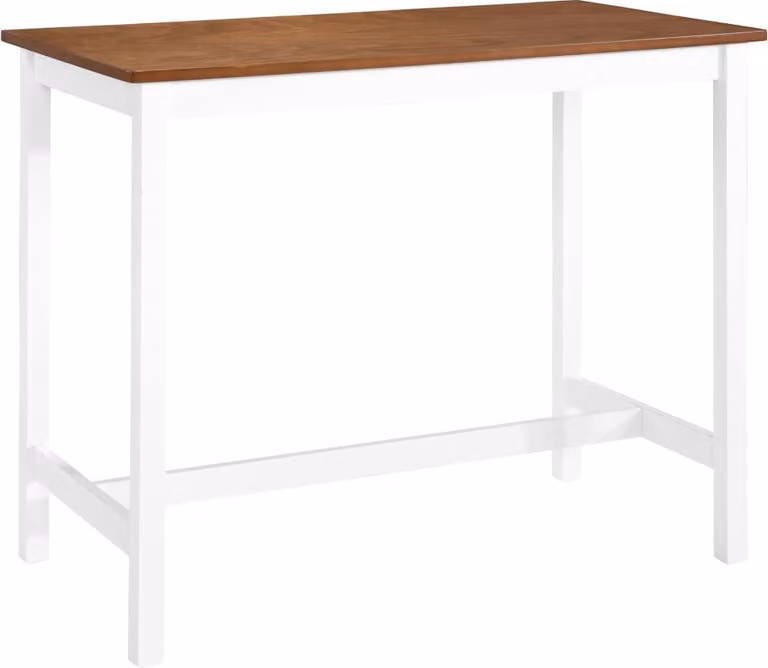 Maison Exclusive - Tavolino da bar in legno massello 108x60x91 cm