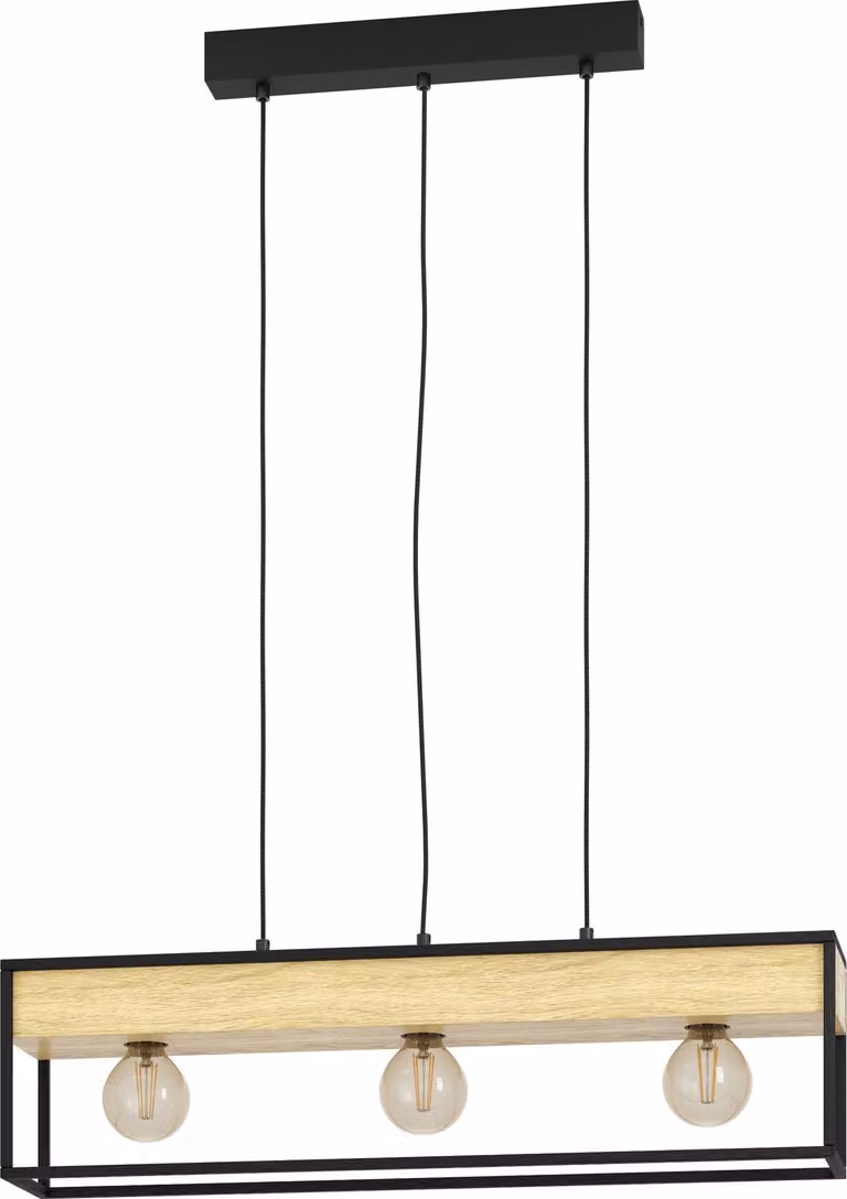 Eglo lampada a sospensione Libertad 1 3 fiamma lampada a sospensione da soffitto plafoniera E27930