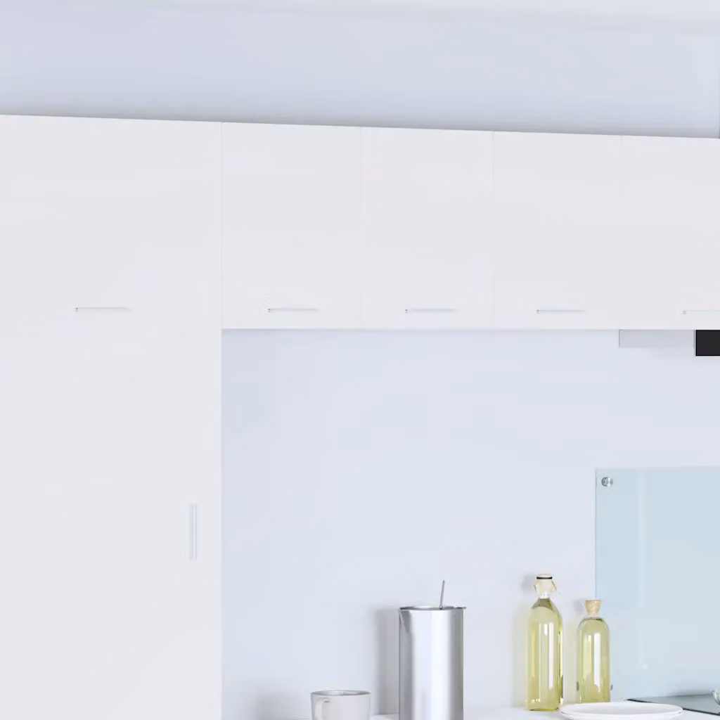 Armadio pensile da cucina vidaXL Bianco moderno in MDF con ante a battente L/P/H: 30 x 31 x 40 cm