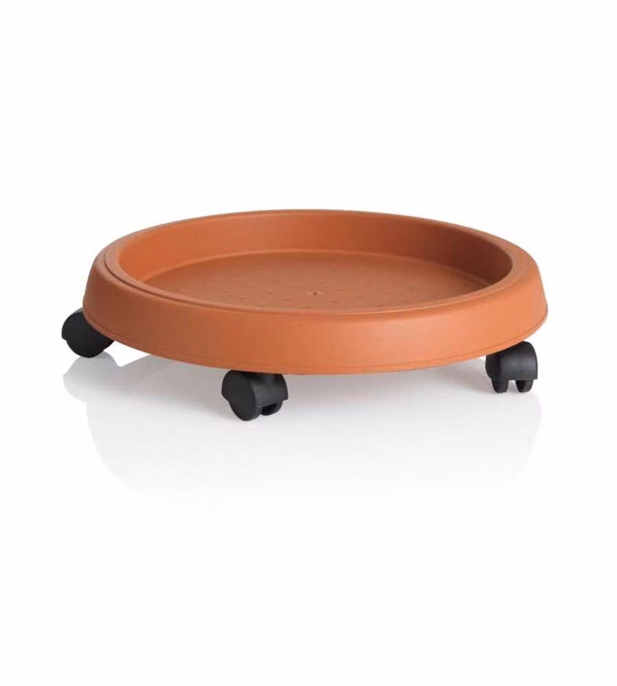 Sottovaso con ruote Ø 30 cm