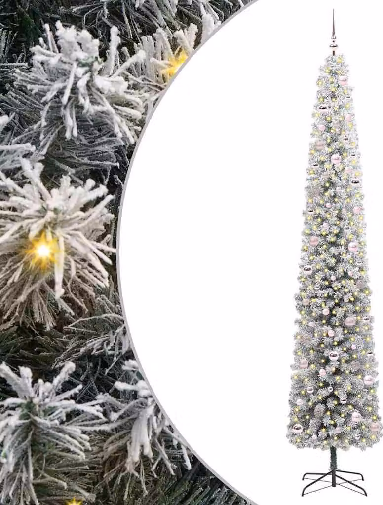 Albero di Natale artificiale con 300 LED Verde 270 cm