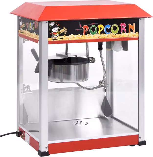 Macchina per Popcorn con Pentola in Teflon 1400 W CFW1594836