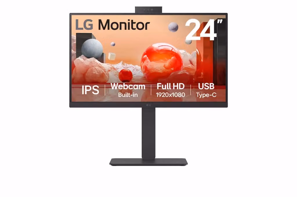 Monitor LG Serie BA850 24BA850-B AEU da 23,8 pollici Full HD IPS 100Hz Nero – 2