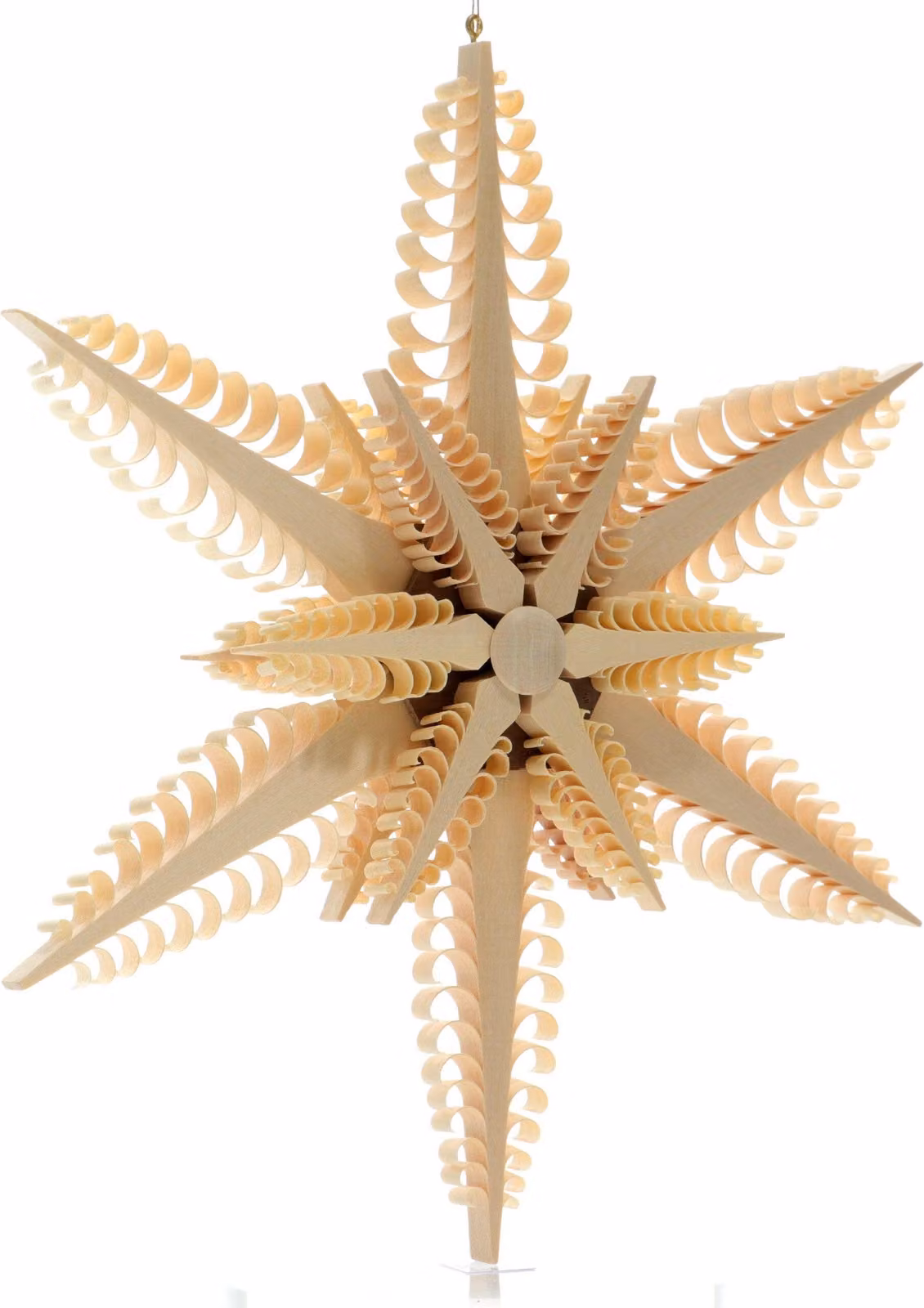 Decorazione per finestre a forma di stella spagnola, con stella centrale, utilizzabile su entrambi i lati. Dimensioni: 23x23x3,5 cm. Nuovo