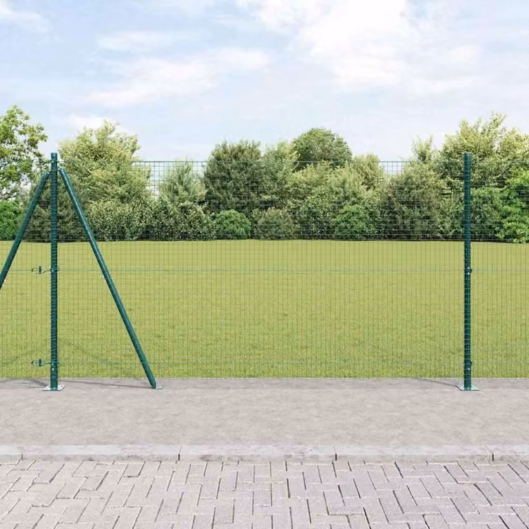 Maison Exclusive - Palo della recinzione Verde 25 x 1,2 m (rete 25 x 25 mm)