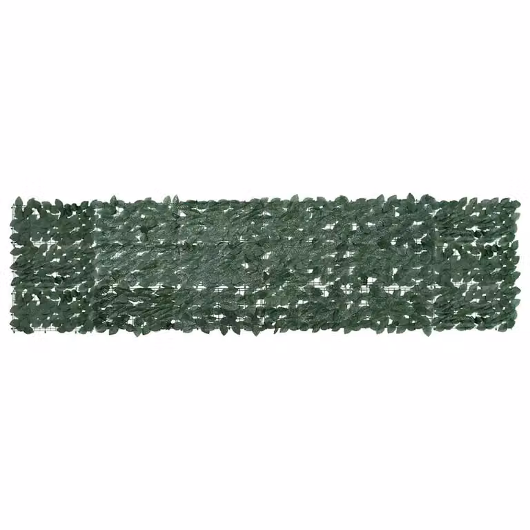 vidaXL Paravento da Balcone con Siepe Artificiale Verde, L 300 cm x H 75 cm
