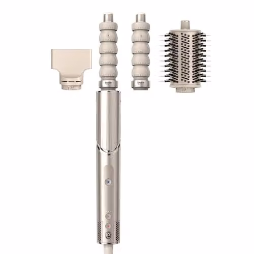 Shark FlexStyle, Asciugacapelli e Styler 3 in 1, Champagne, HD426SLEU