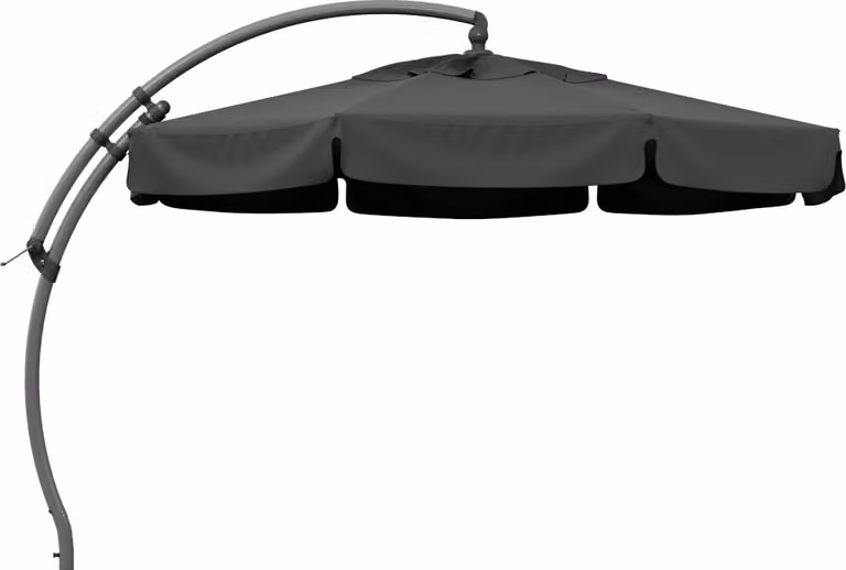 Ombrellone a sbalzo Sun Garden Easy-Sun 3,5 m argento/antracite